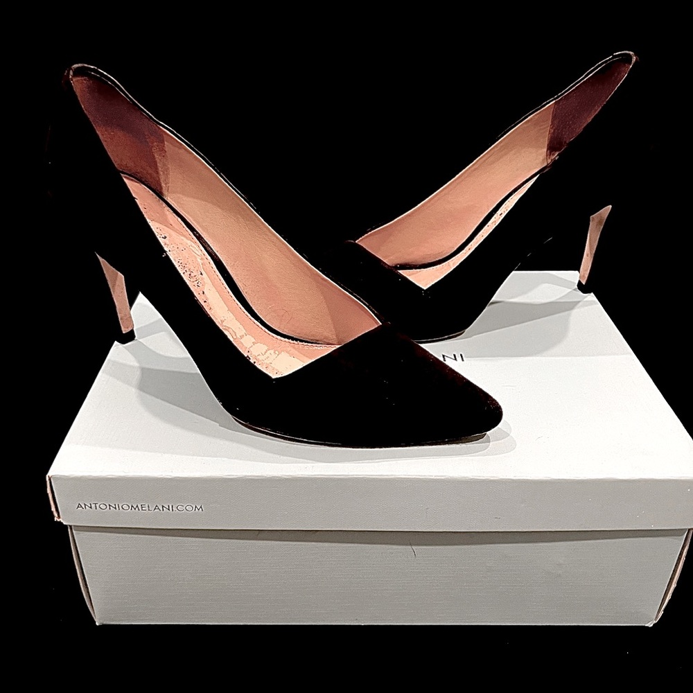 Antonio Melani Clarete Suede Heels